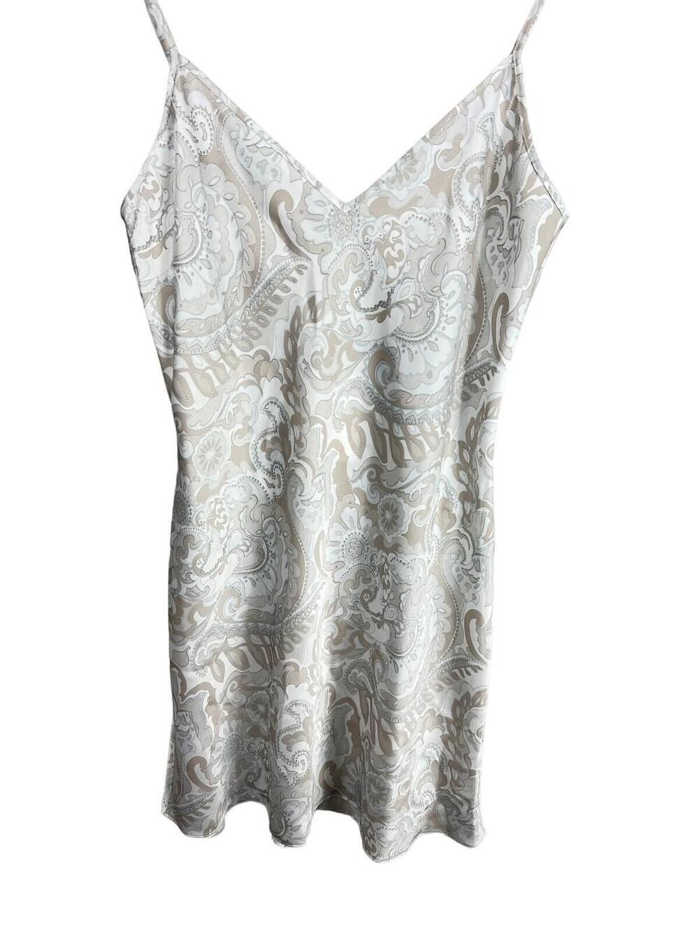 Aritzia Wilfred Slip Dress Size Large Silky Pull On Only Slip Midi Dress Birch
